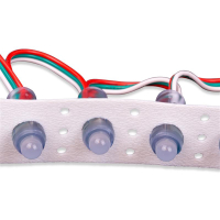 Befestigungsstreifen für 12mm LED Pixel (Weiß) mit Pixel...