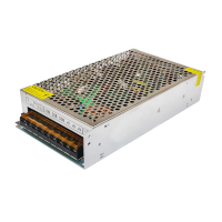 LED Schaltnetzteil, 5V, 40A 200Watt - frontal